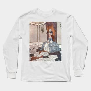 The Princess and the Newspapers by Edmund Dulac Long Sleeve T-Shirt